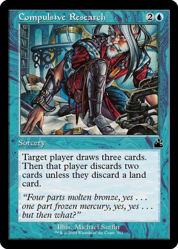 Compulsive Research (Retro Frame) | Local Legends