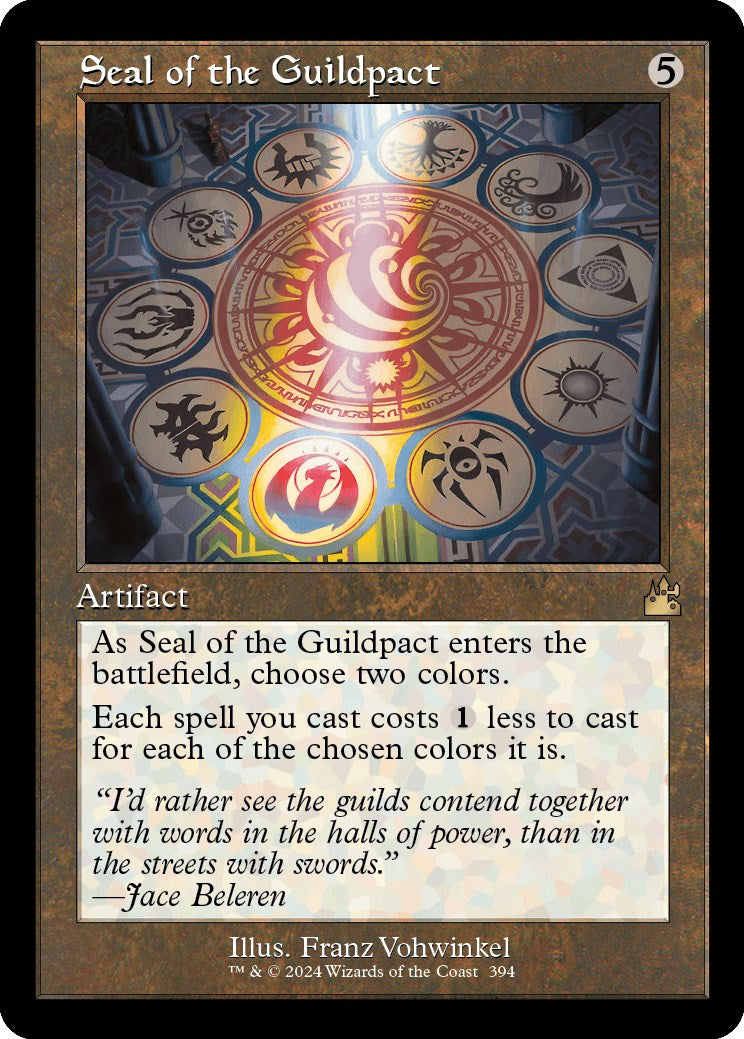 Seal of the Guildpact (Retro Frame) | Local Legends
