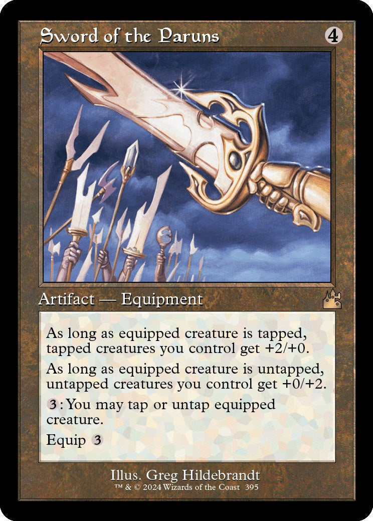 Sword of the Paruns (Retro Frame) | Local Legends