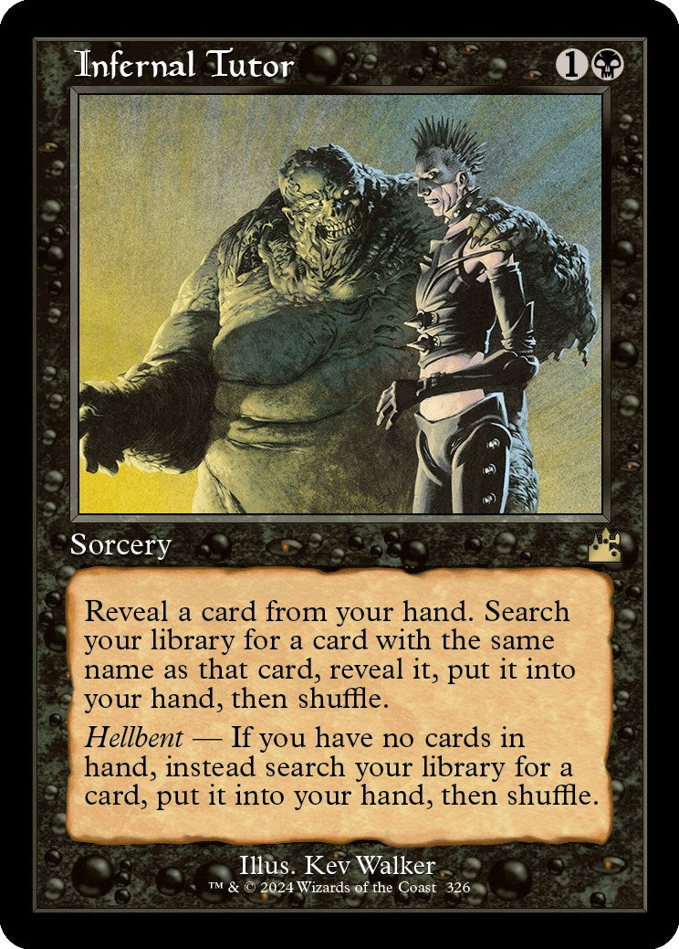 Infernal Tutor (Retro Frame) | Local Legends
