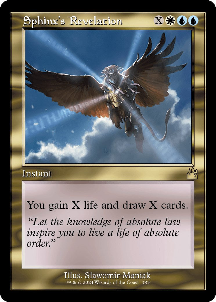 Sphinx's Revelation (Retro Frame) | Local Legends