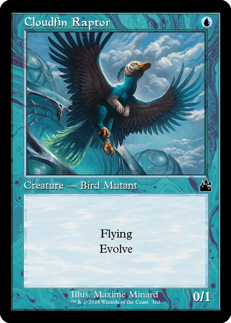 Cloudfin Raptor (Retro Frame) | Local Legends
