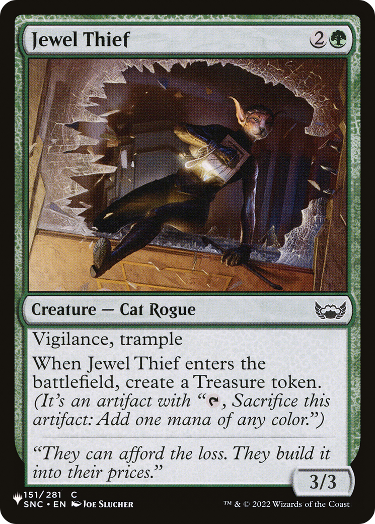 Jewel Thief [The List] | Local Legends
