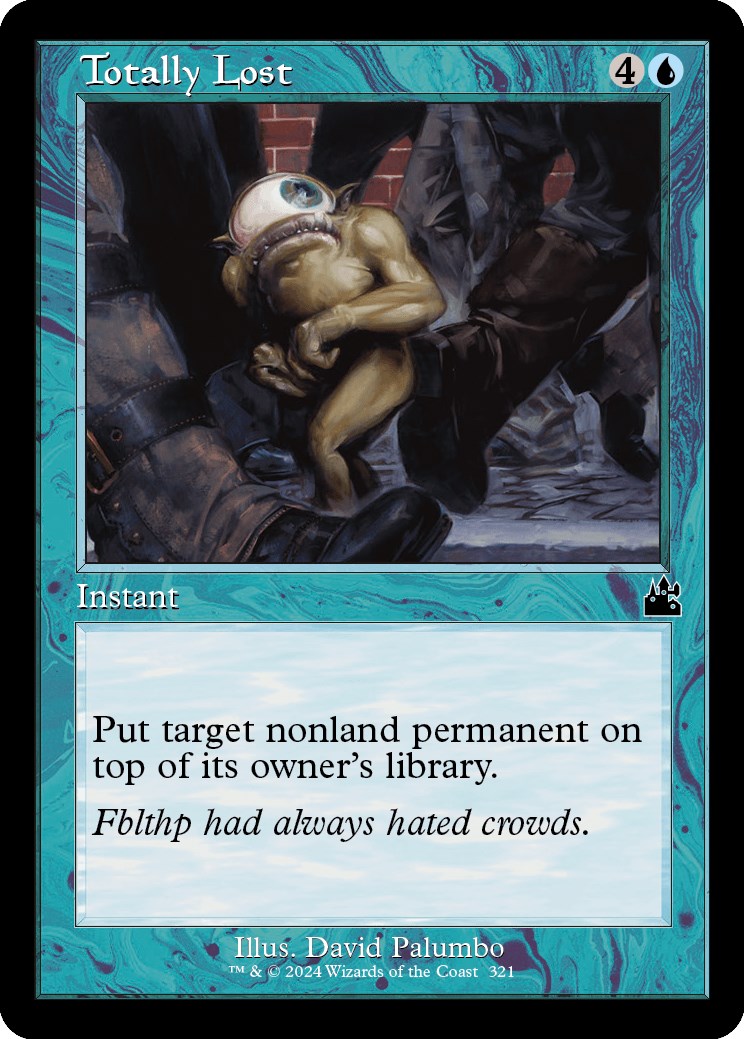 Totally Lost (Retro Frame) | Local Legends