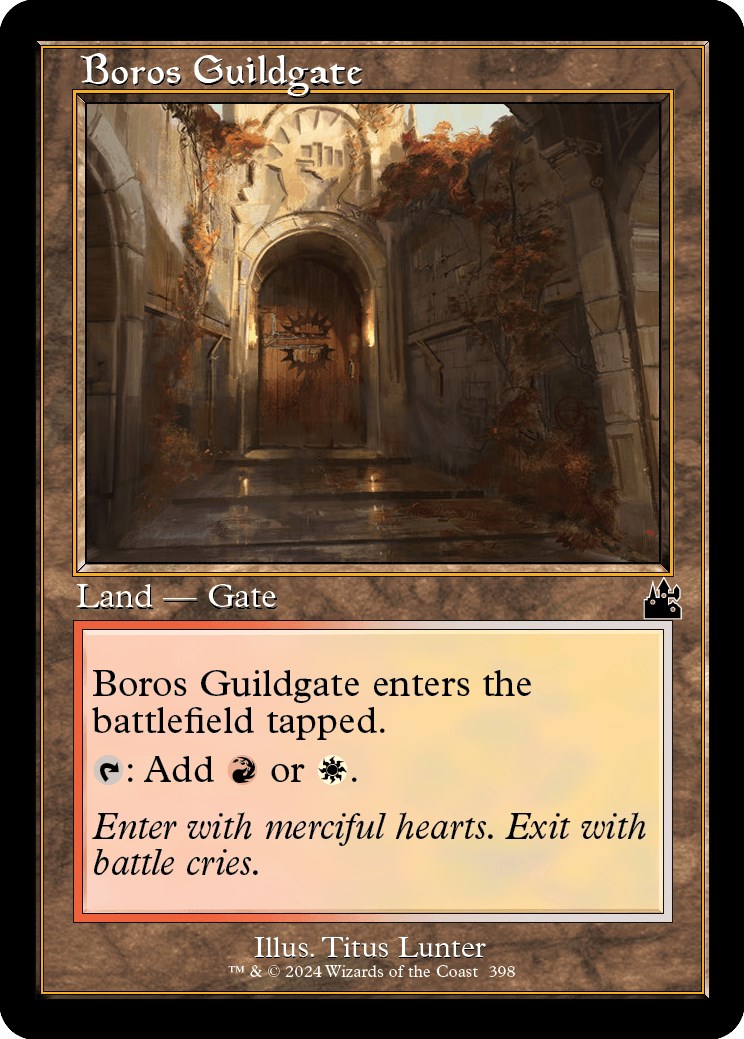 Boros Guildgate (Retro Frame) | Local Legends