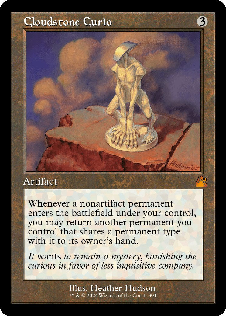 Cloudstone Curio (Retro Frame) | Local Legends