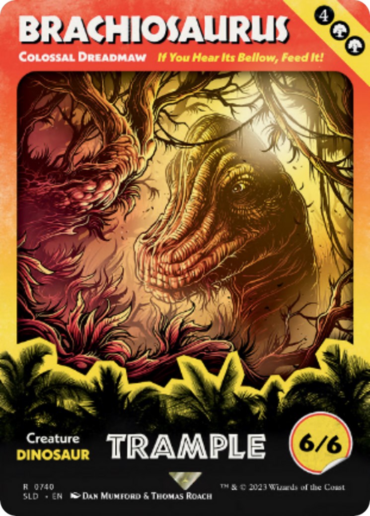 Brachiosaurus - Colossal Dreadmaw [Secret Lair Drop Series] | Local Legends