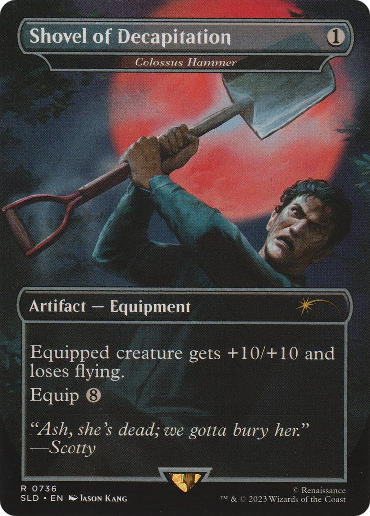 Shovel of Decapitation - Colossus Hammer [Secret Lair Drop Series] | Local Legends