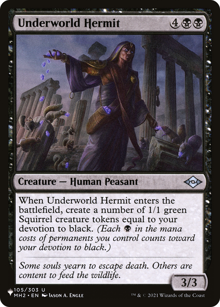 Underworld Hermit [The List] | Local Legends