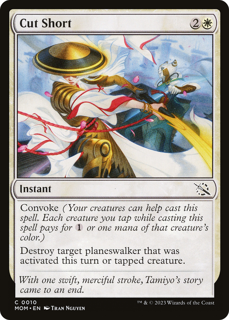 Cut Short [March of the Machine] | Local Legends