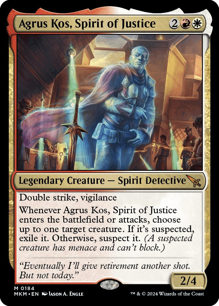 Agrus Kos, Spirit of Justice | Local Legends