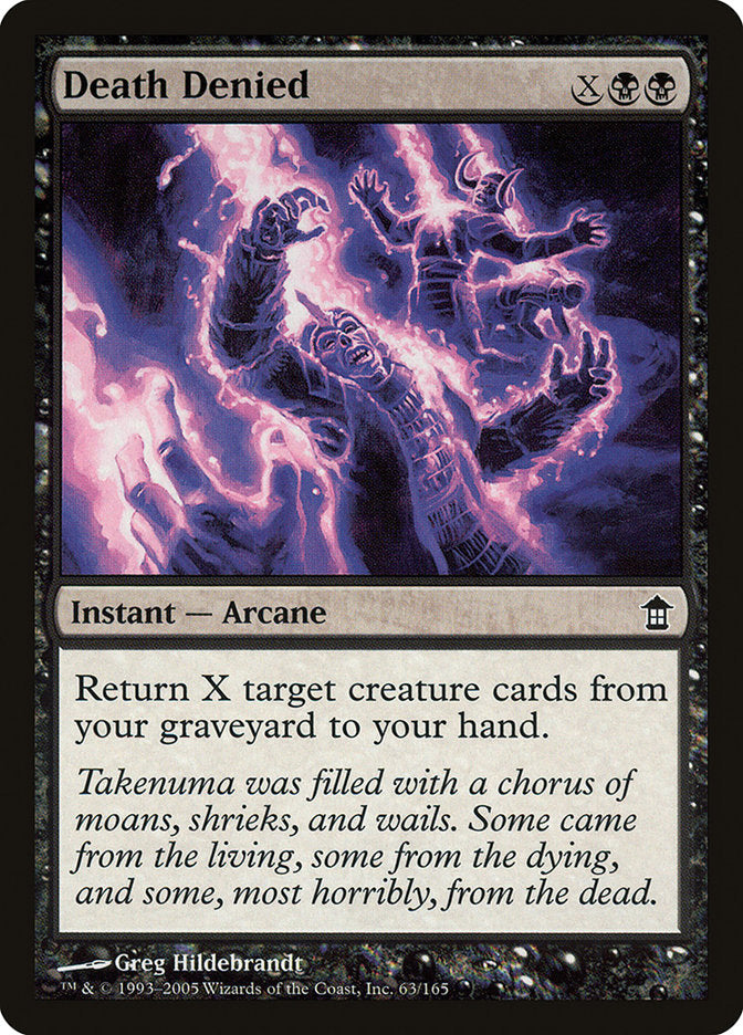 Death Denied [Saviors of Kamigawa] | Local Legends