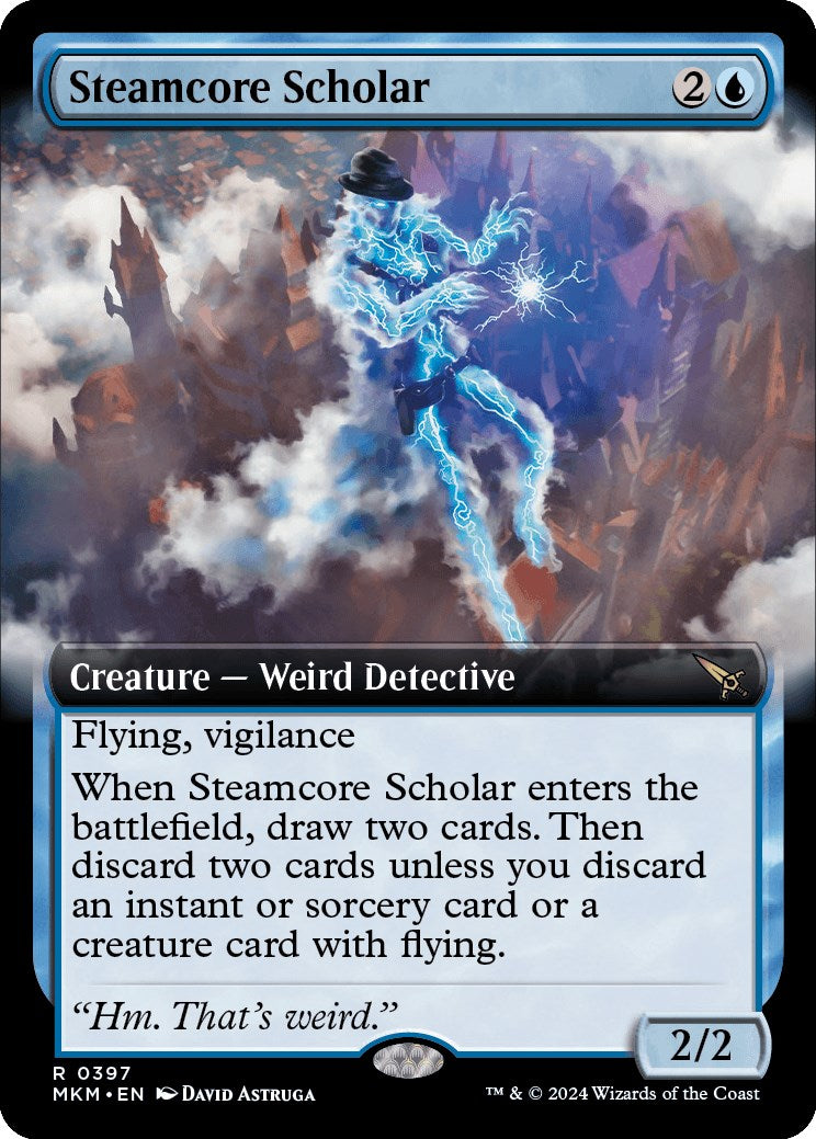 Steamcore Scholar (Extended Art) | Local Legends