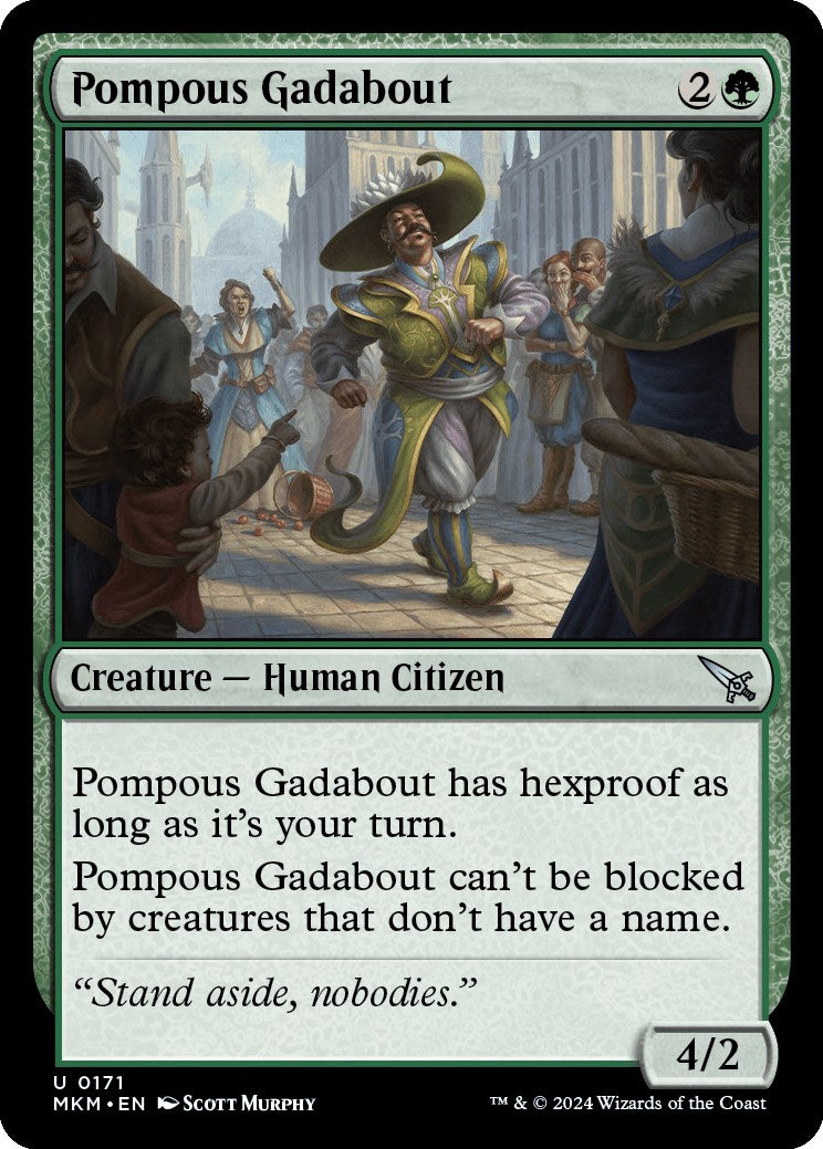 Pompous Gadabout | Local Legends