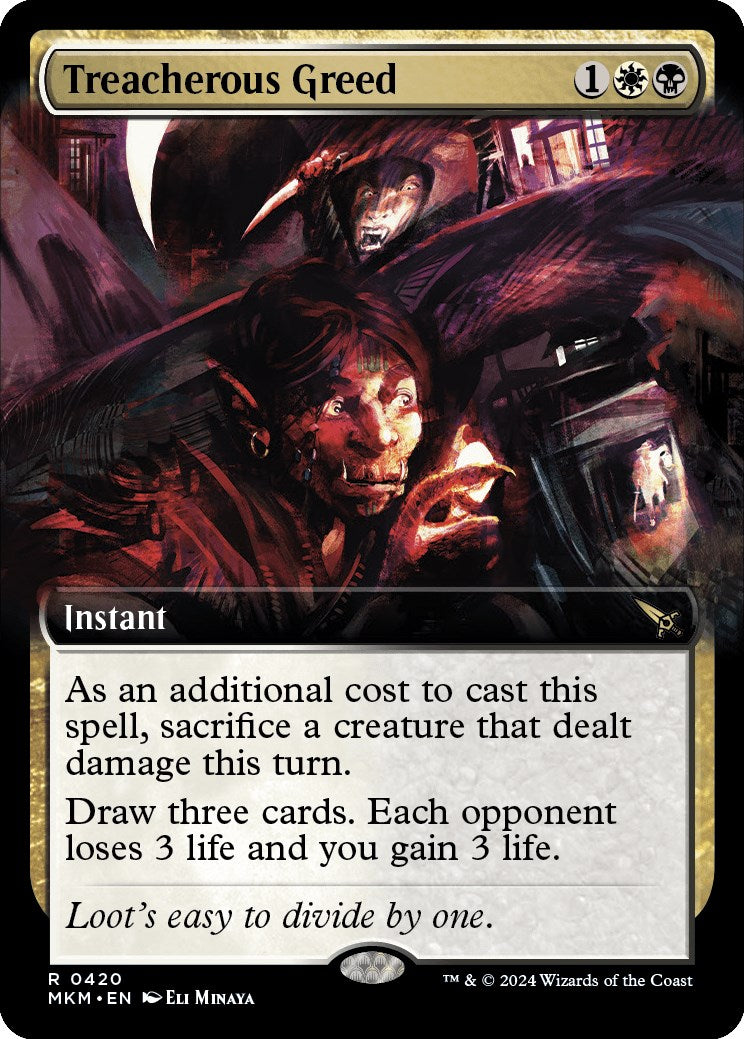 Treacherous Greed (Extended Art) | Local Legends