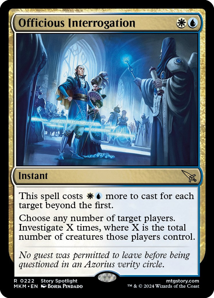 Officious Interrogation | Local Legends