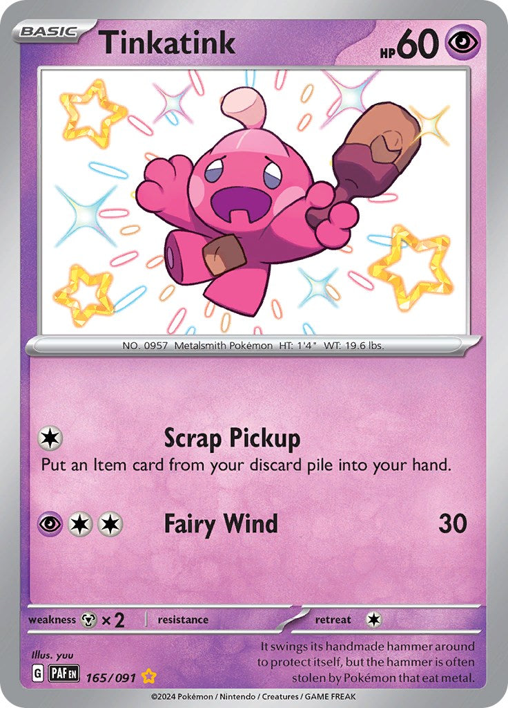 Tinkatink (165/091) [Scarlet & Violet: Paldean Fates] | Golgari Games