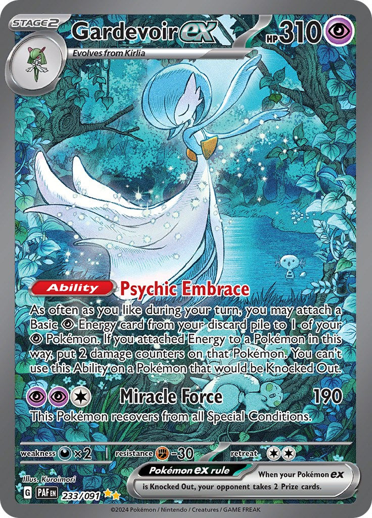 Gardevoir ex (086/198) - 233/091 [Scarlet & Violet: Paldean Fates] | Golgari Games