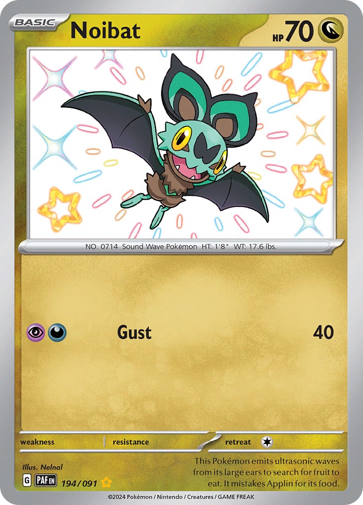 Noibat (194/091) [Scarlet & Violet: Paldean Fates] | Golgari Games