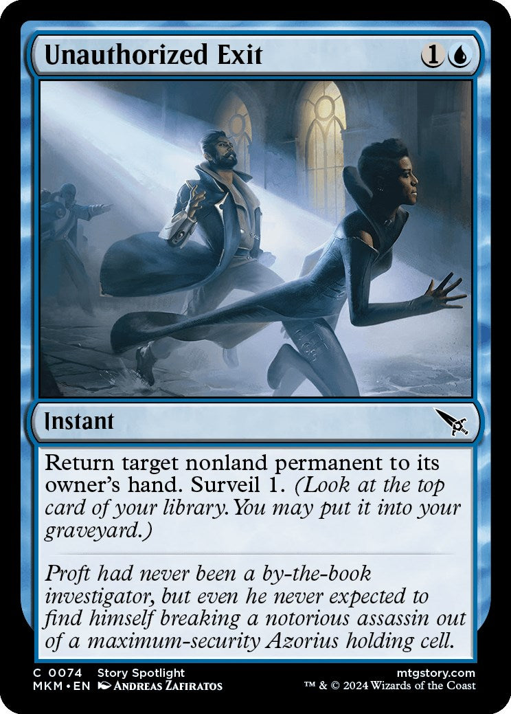Unauthorized Exit | Local Legends