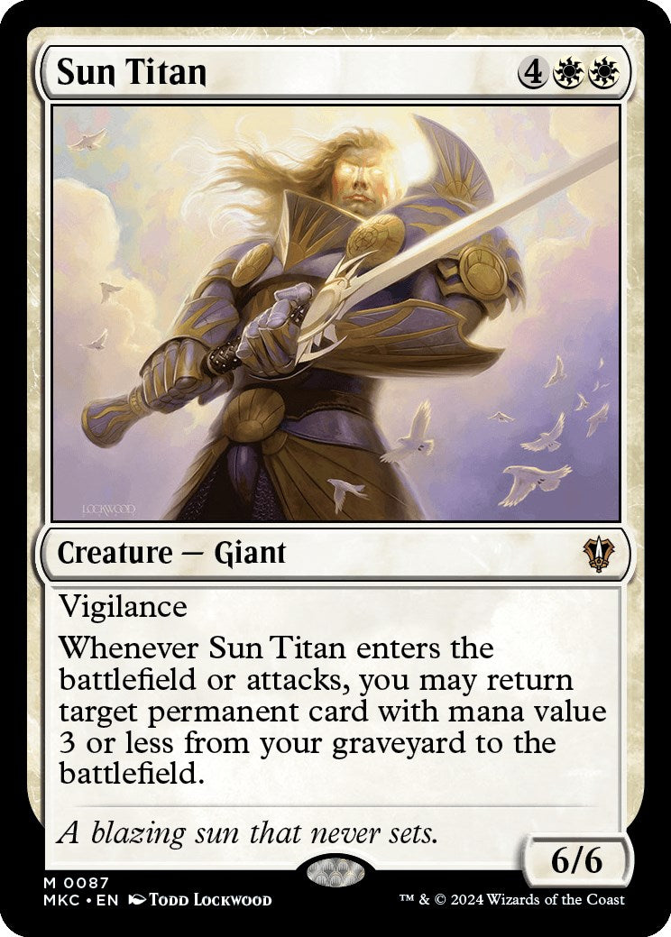 Sun Titan [Murders at Karlov Manor Commander] | Local Legends