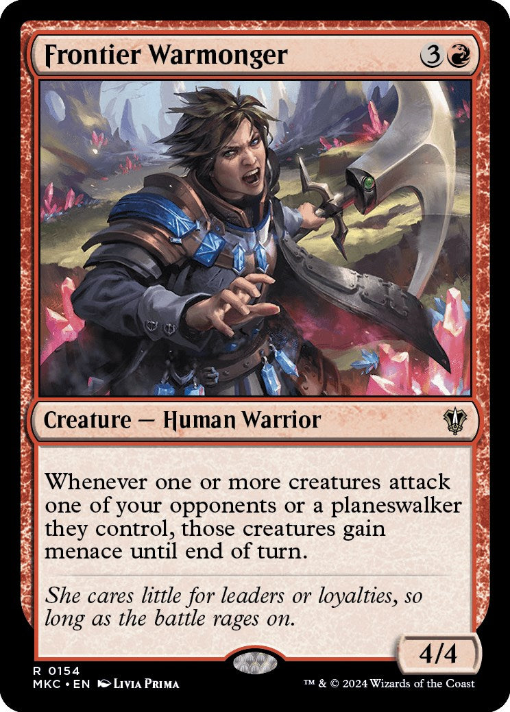 Frontier Warmonger [Murders at Karlov Manor Commander] | Local Legends