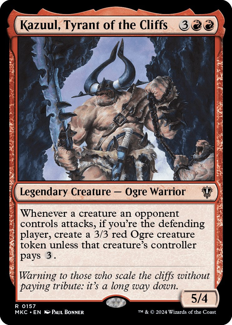 Kazuul, Tyrant of the Cliffs [Murders at Karlov Manor Commander] | Local Legends