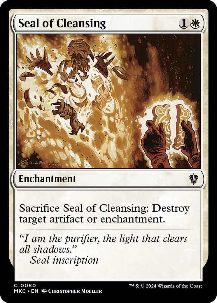 Seal of Cleansing [Murders at Karlov Manor Commander] | Local Legends
