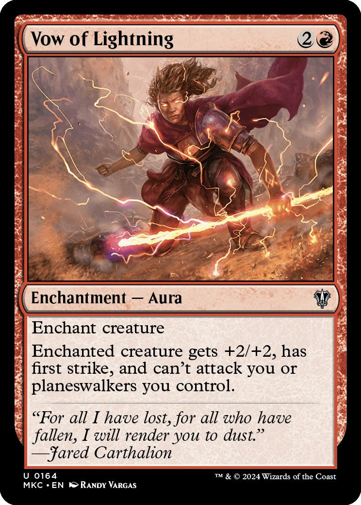 Vow of Lightning [Murders at Karlov Manor Commander] | Local Legends