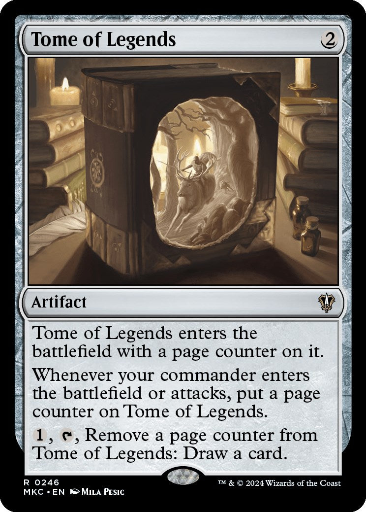 Tome of Legends [Murders at Karlov Manor Commander] | Golgari Games