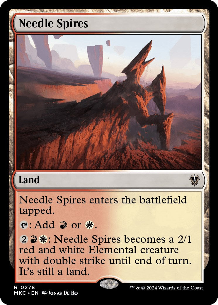 Needle Spires [Murders at Karlov Manor Commander] | Local Legends