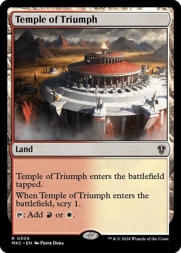 Temple of Triumph [Murders at Karlov Manor Commander] | Local Legends