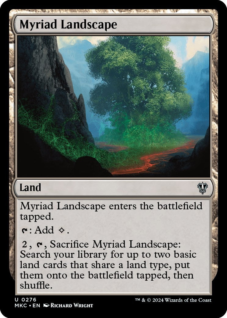 Myriad Landscape [Murders at Karlov Manor Commander] | Local Legends
