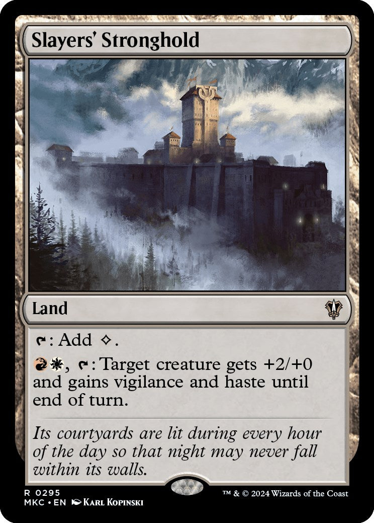 Slayers' Stronghold [Murders at Karlov Manor Commander] | Local Legends