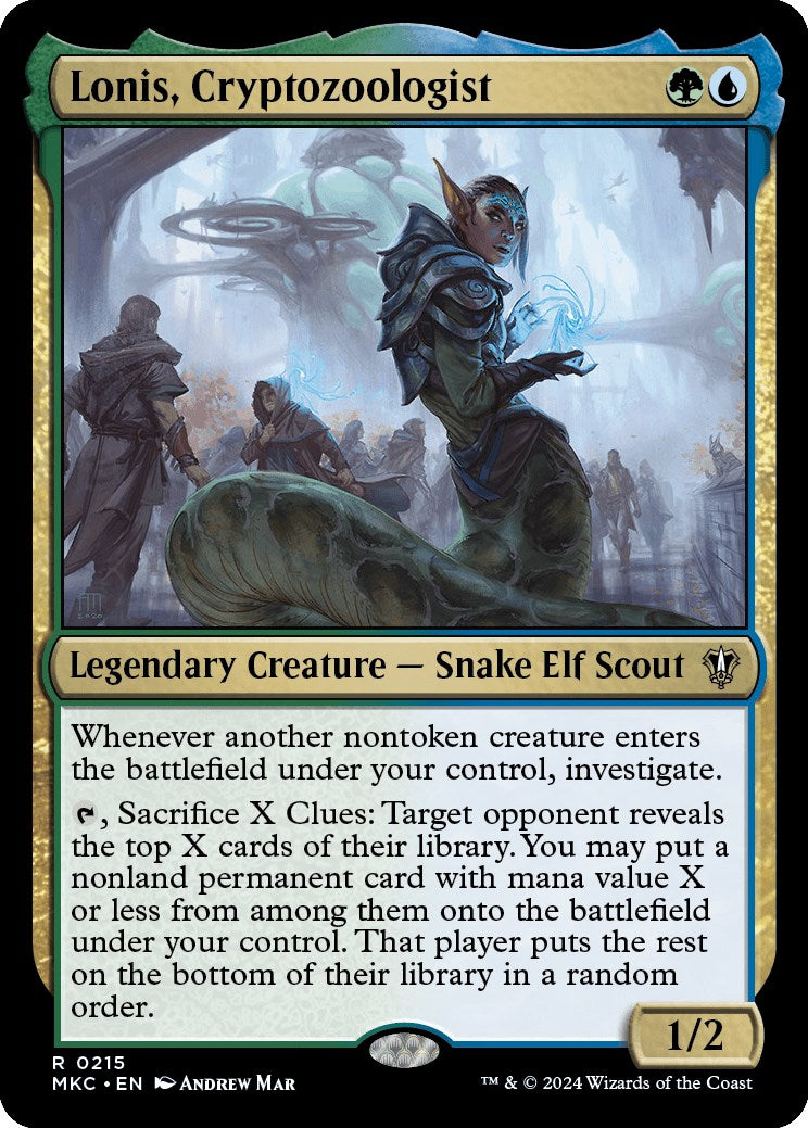 Lonis, Cryptozoologist [Murders at Karlov Manor Commander] | Local Legends
