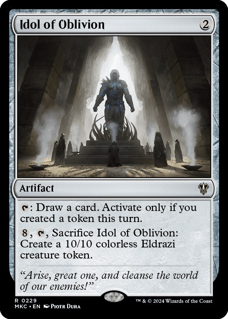 Idol of Oblivion [Murders at Karlov Manor Commander] | Local Legends