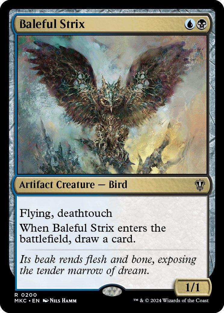 Baleful Strix [Murders at Karlov Manor Commander] | Local Legends