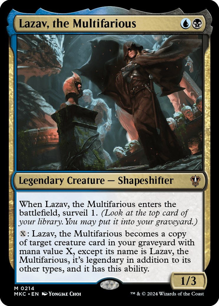 Lazav, the Multifarious [Murders at Karlov Manor Commander] | Local Legends
