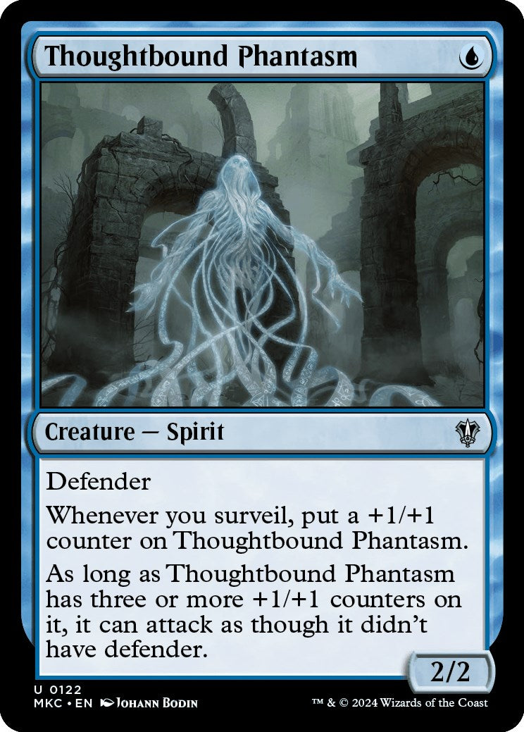 Thoughtbound Phantasm [Murders at Karlov Manor Commander] | Golgari Games