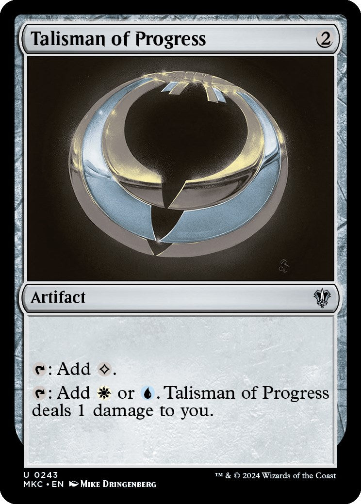 Talisman of Progress [Murders at Karlov Manor Commander] | Local Legends