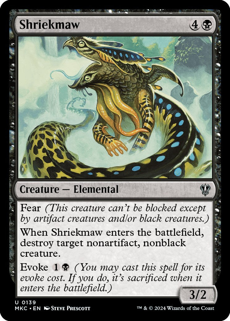 Shriekmaw [Murders at Karlov Manor Commander] | Local Legends