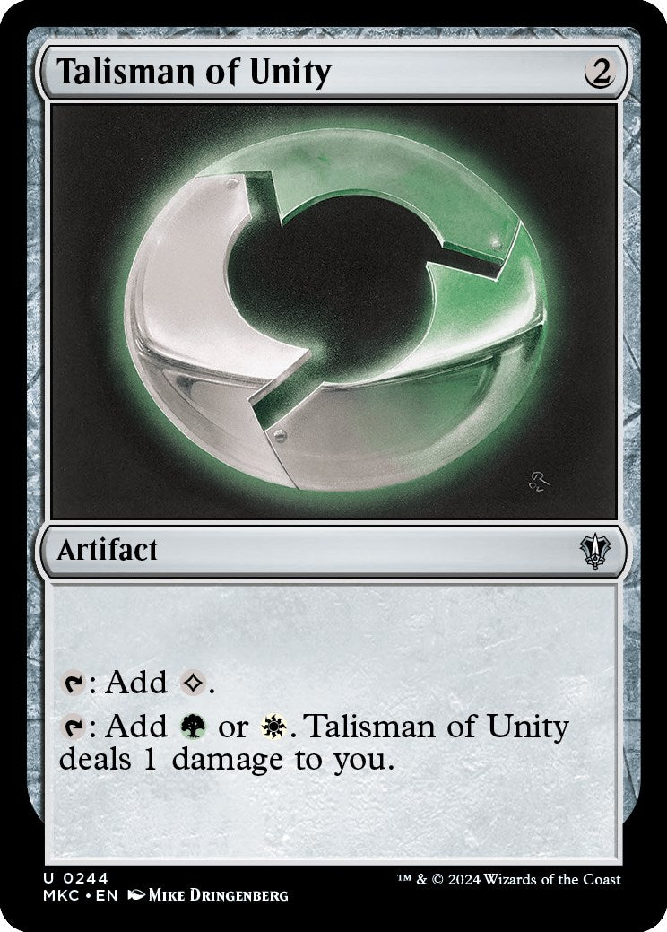 Talisman of Unity [Murders at Karlov Manor Commander] | Local Legends