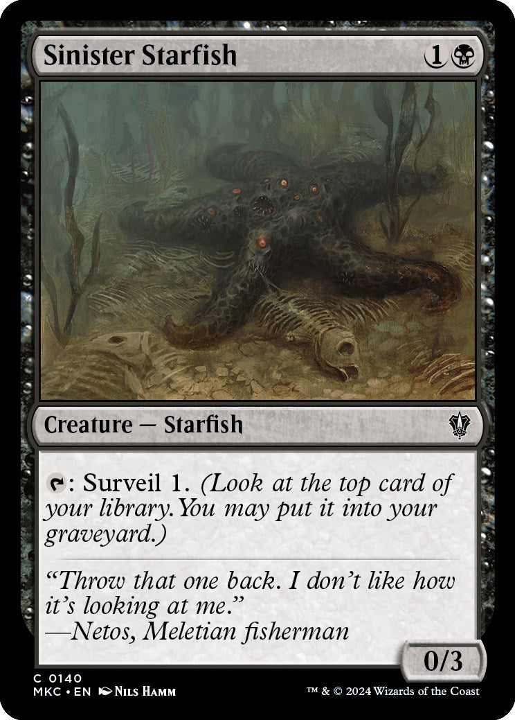 Sinister Starfish [Murders at Karlov Manor Commander] | Local Legends