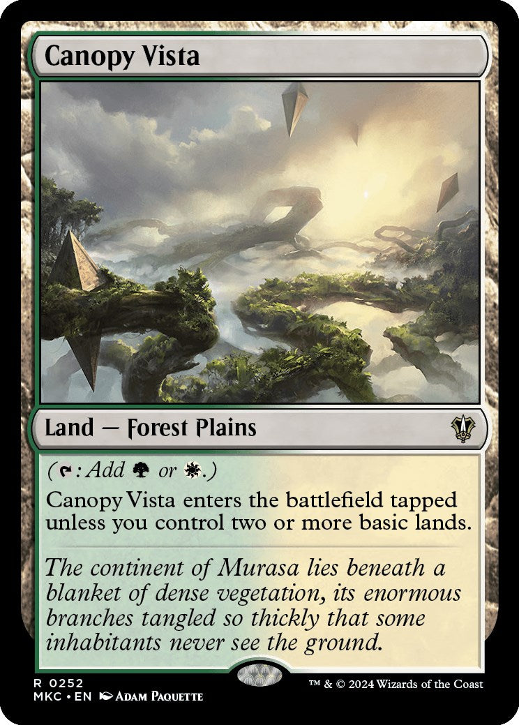 Canopy Vista [Murders at Karlov Manor Commander] | Local Legends