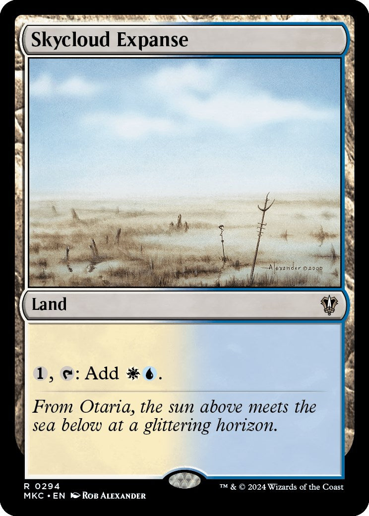 Skycloud Expanse [Murders at Karlov Manor Commander] | Local Legends