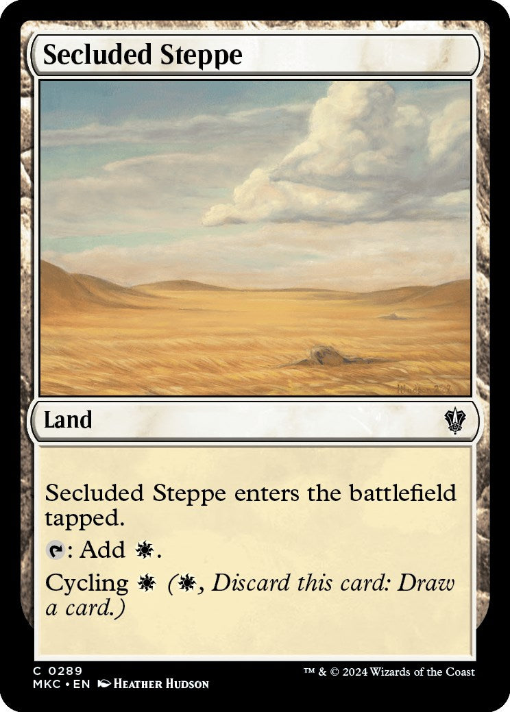 Secluded Steppe [Murders at Karlov Manor Commander] | Local Legends
