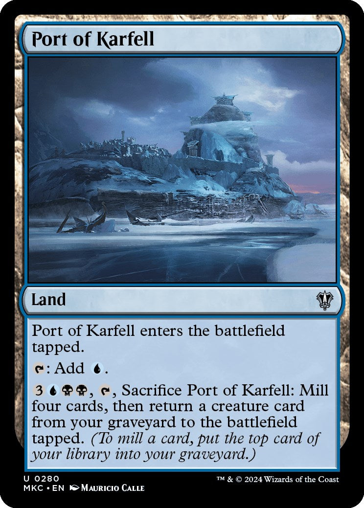 Port of Karfell [Murders at Karlov Manor Commander] | Local Legends