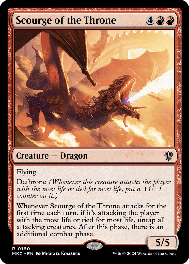 Scourge of the Throne [Murders at Karlov Manor Commander] | Local Legends