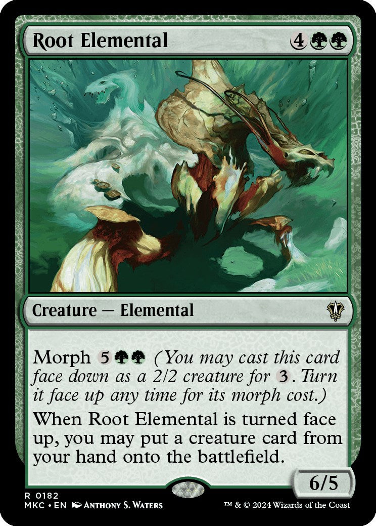 Root Elemental [Murders at Karlov Manor Commander] | Local Legends