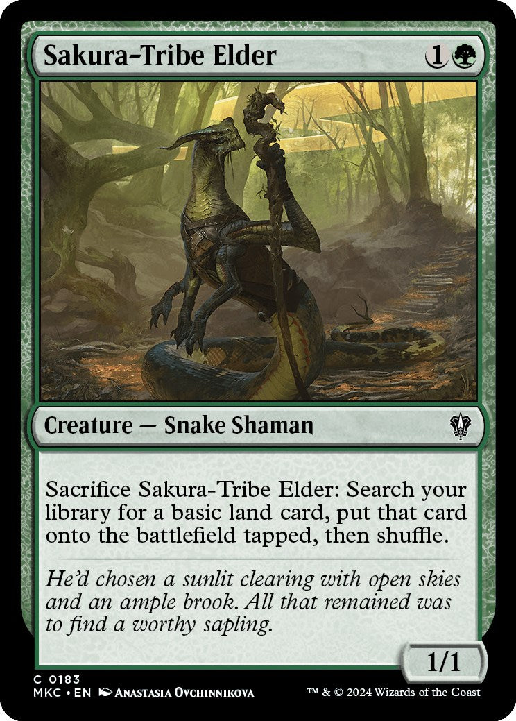 Sakura-Tribe Elder [Murders at Karlov Manor Commander] | Local Legends